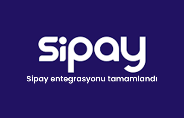 Sipay Ödeme Entegrasyonu Yayında!