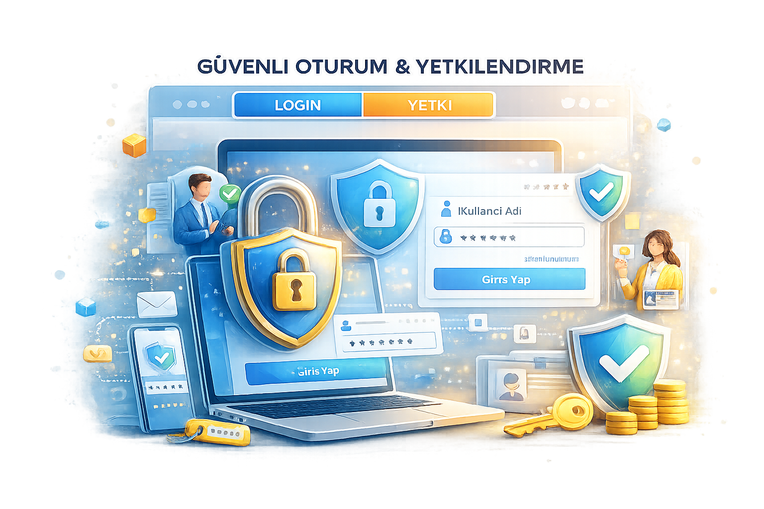 Güvenli Oturum ve Yetkilendirme