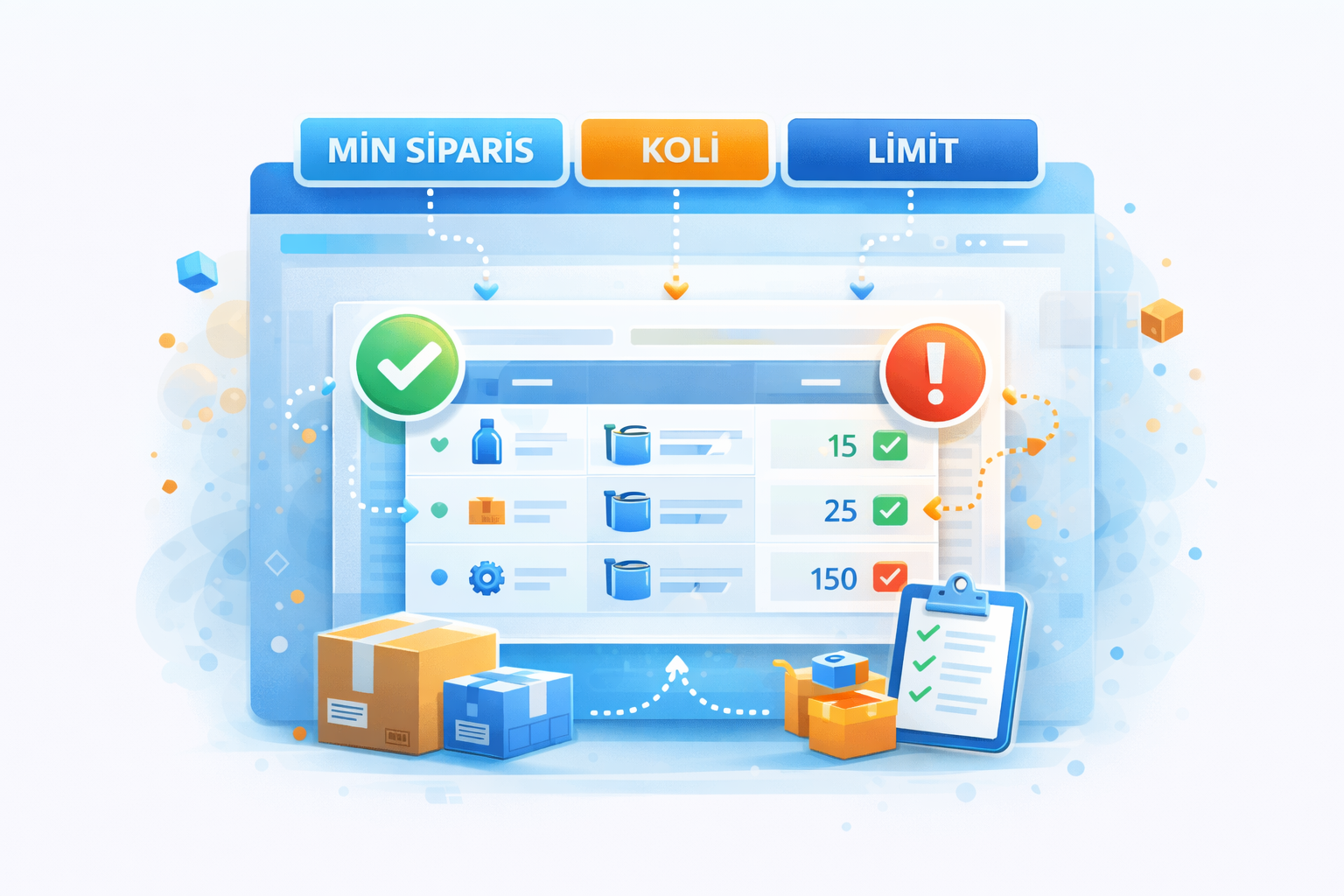 Sipariş Kuralları ve Validasyon