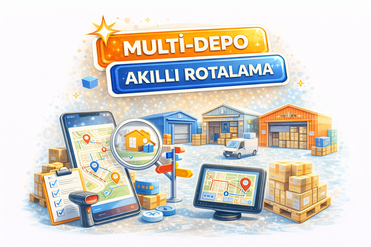Multi-Depo Akıllı Rotalama